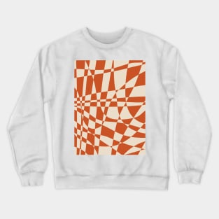 Check Glass Glitch | Tuscany Crewneck Sweatshirt